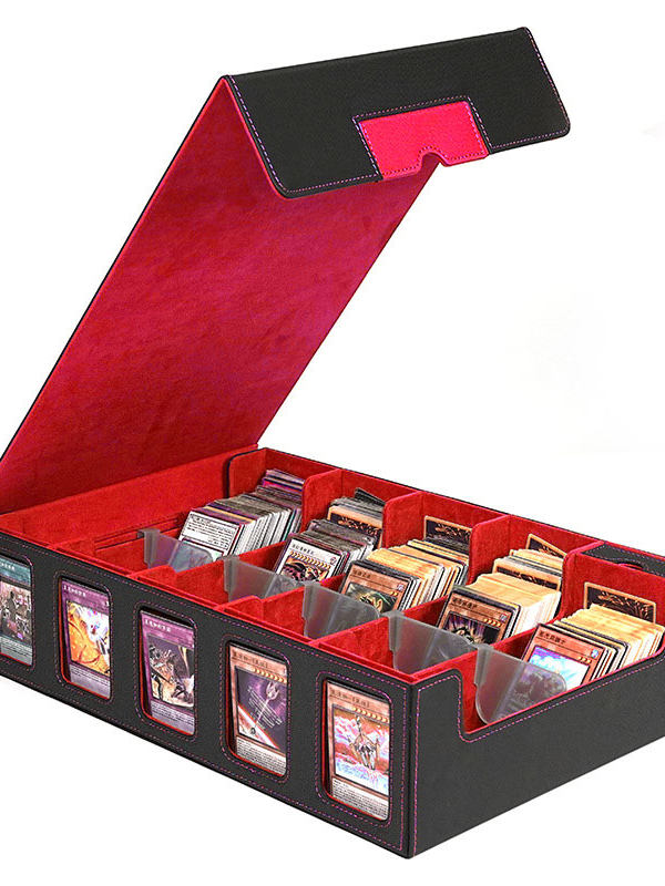 Multi‑Compartment PU Leather T - Storage recension och pris