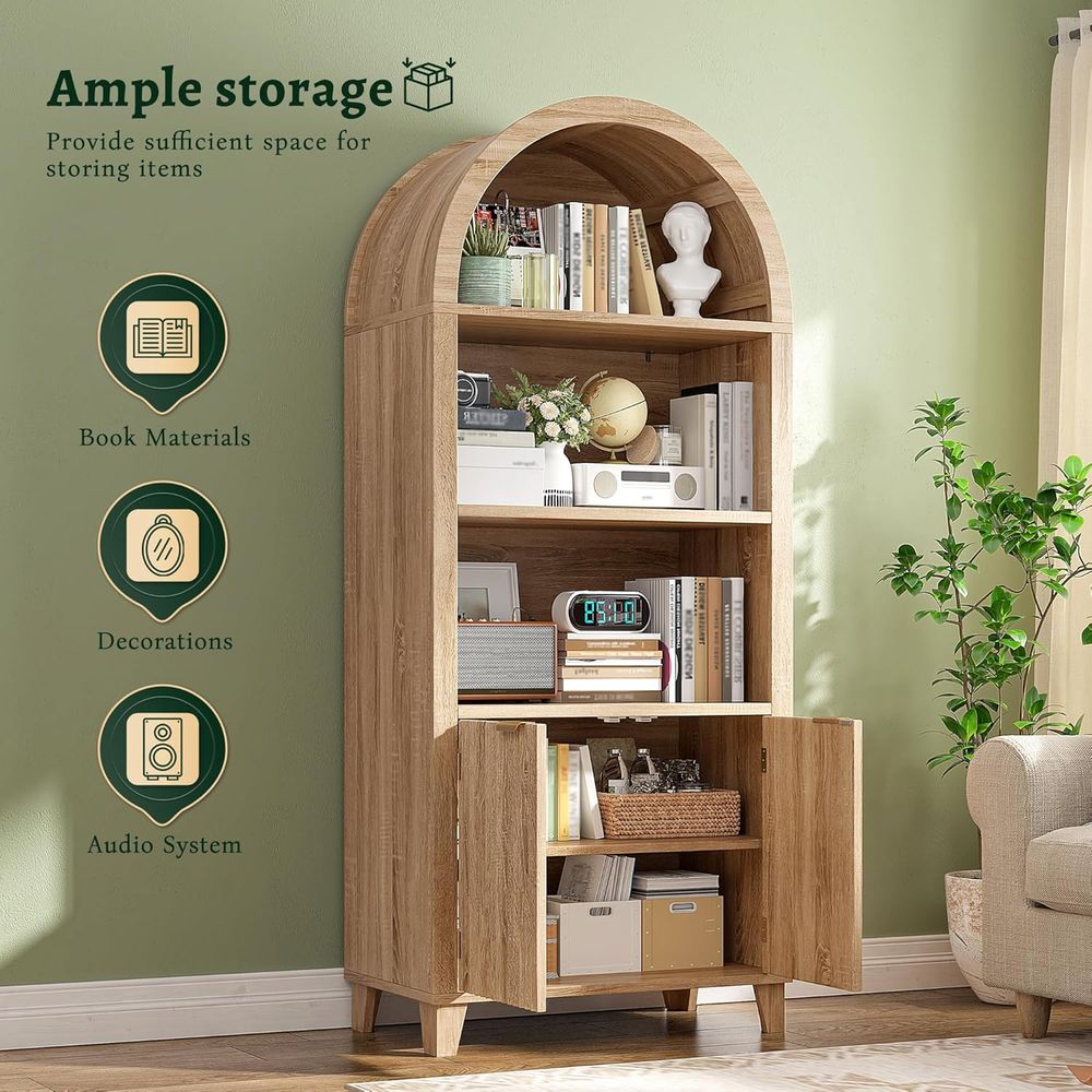 Arched Cabinet, 5-Tier Storage - Storage recension och pris